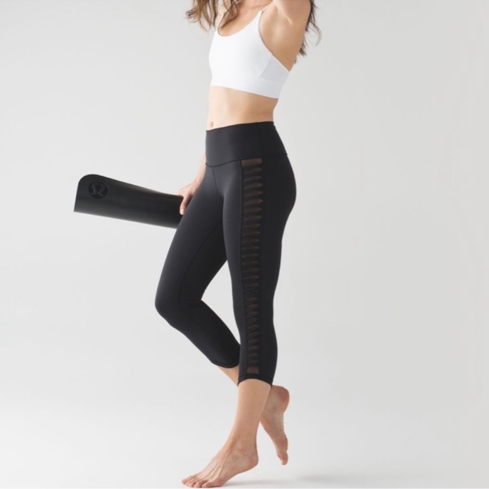 Lululemon Sunshine Salutation Crop (Full-On Luxtreme)